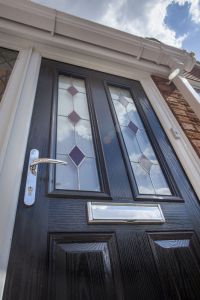 Black Composite front door
