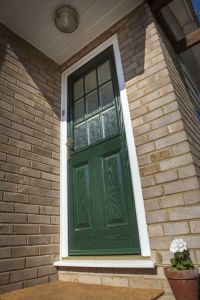 Composite front door